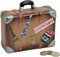 Unknown Beautiful holiday funds, travel box, travel suitcase, case with stickers