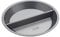 Chicago Metallic CMET26719 Professional 'Split Decision' Non Stick Split Pie Pan / Tart Tin with Divider and Loose Bottom, In Gift Box, Carbon Steel, 24 cm