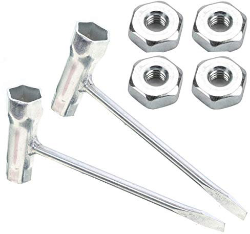 ZXZHL Chain Saw T-Wrench with Sprocket Cover Bar Nut, for Stihl Chain Saw MS170 MS250 MS260 MS290 023 025 024 026 Carburetor Adjustment Tool
