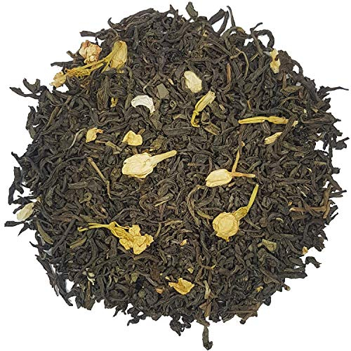 Simpli-Special Jasmine Flowers Tea 50g in Resealable Pouch | 100% Natural Loose Leaf Tea | Chinese Green Tea with Jasmine Blossom | Strong Bodied Flavour with Floral Notes | No Artificial Flavours