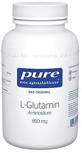Pure Encapsulations - L-Glutamin 850mg - Nahrungsergänzungsmittel mit Aminosäure - 90 Kapseln