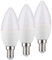 Müller-Licht 3 x LED Leuchtmittel Kerzen 5,5W ~ 40W E14 matt 420lm Ra95 Flicker-Free warmweiß 2700K (Kerze B35)