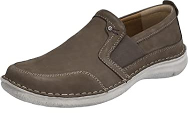 Josef Seibel Herren Slipper Anvers 71,Weite K (Extra weit),Wechselfußbett,Slip-ons,freitzeitschuhe,offener einschlupf,Vulcano,44 EU