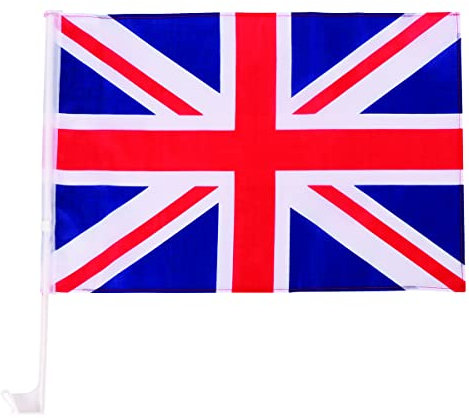 Great Britain Union Jack Car Flag (30x45cm)