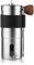 Portable Coffee Grinder with Vacuum Cup and Filter - All-in-One Travel Coffee Maker with Mug and Manual Coffee Grinder for Espresso Machine (304 Black)