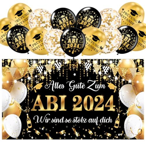 Abi 2024 Deko, 90 X 180cm Abi Banner, Abschluss Deko, Graduation Deko, Abi 2024 Luftballons, Abi Deko, Prüfung Bestanden Deko, Bachelor Deko, Abschlussfeier DekoAbi 2024 Deko, 90 X 180cm Abi Banner