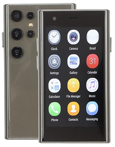 SOYES S23 Pro -Smartphone, 3-Zoll-Slim-Pocket-3G-Smartphone für Android 8.1, 2 GB 16 GB Dual-Karte Dual Standby, Süßes Backup-Telefon, Beauty-Dual-Kamera