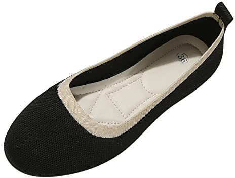 Scarpe Sposa Comode Ballerine Eleganti da Donna Cerimonia Scarpe Basse Casual Autunnali Basse Scarpe Sposa Slip On Eleganti Ballerine per Matrimoni Classiche Ballerina