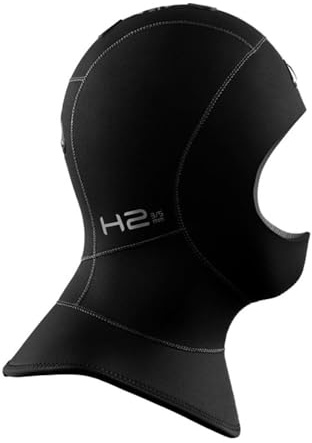 Waterproof H2 3/5mm Kopfhaube mit Ventil Neoprenhaube (ML)