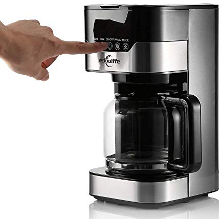 HWSY Macchina per caffè Americano programmabile Intelligente con caffettiera elettrica in Acciaio Inossidabile antigoccia da 1,5 Litri Interesting