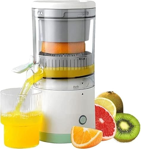 JEKEMI Spremiagrumi Ricaricabile Portatile, Senza Fili, Con Ricarica USB, Elettrico, Per Viaggi e Cucina (Colori Assortiti), 150 Watt