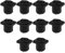 Create idea 10pcs 4pin Speakon Female Jack Socket Connector Audio Loudspeaker Amplifier 4 Pole Square Speaker Jack Twist Lock Compatible with Neutrik Speakon NL4MP/NL4MPR/NL4FC