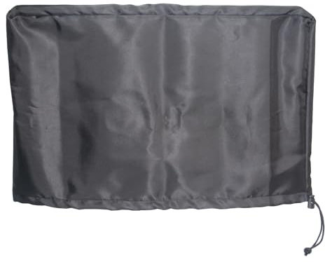 Cubierta antipolvo para monitor, resistente, antidesgarros, de cuerpo completo, universal, para computadora de 25 a 27 pulgadas, pantalla LCD LED, con cuerda ajustable en la parte inferior, color