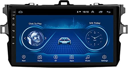 Foollusiie Car Radio Multimedia Video Player Navigation GPS for 10 E140 E150 2006-2013 1+16G Car Stereo 2Din