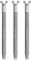 EBERHARD FABER 599033 - Tintenroller radierbar Maus, 3 Animal Erase it Stifte, Gelschreiber blau 0,7 mm