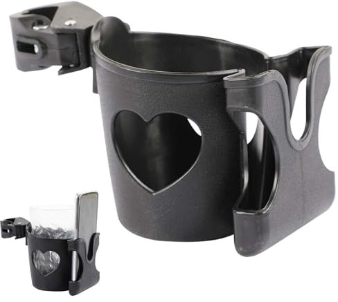JYTDBCS Universal Pram Accessory - Phone & Coffee Cup Holder for Pushchair, Stroller, Buggy