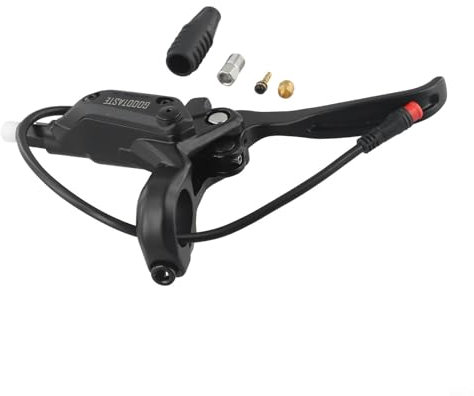 WIIYENA Mango de freno hidráulico, mango de freno de aceite para bicicleta eléctrica Goodtaste GT03, frenos de disco EBike, juego de palanca de freno derecha (derecha)