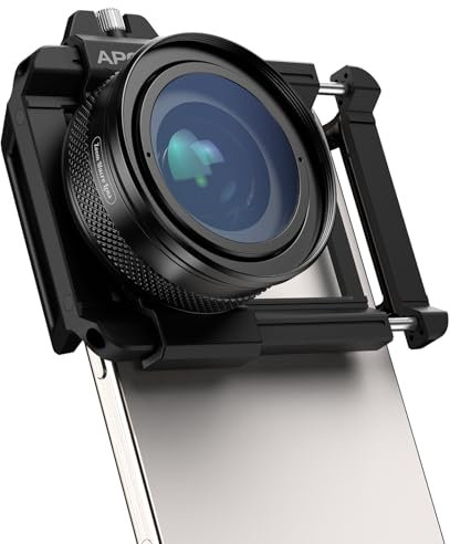APEXEL 10X-20X HD-Makroobjektiv mit universellem Handy-Clip,Smartphone-Macro Lens, Handy Objektiv Geeignet für Mobiltelefone