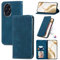 Cracedily for Honor 200 Case, Wallet Case Flip Leather with Card Holder Magnetic Closure Shockproof Kickstand Protective Phone Cases Cover for Honor 200 5G, Blue-Green