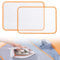 QTMMC 2 Pack Pressing Cloth 60x40cm Ironing Clothes Protector Mesh Scorch Mesh Fabric Protector Insulation Pads Heat-Resistant Table Top Ironing Pad for Avoid Ironing Damage Shine to Garments Clothes