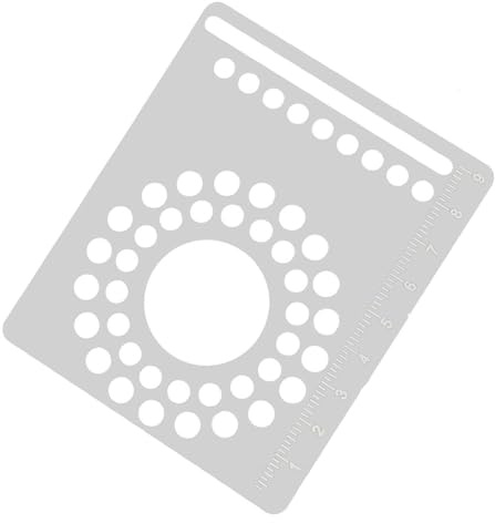 QIEIEI Wristlet Bead Board Practical Beading Board Bead Organizers Beading Trays for Wristlet and Keychain Jewelry Making