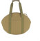 MoSundi Premium Skillet Carrier Bag for Organizing Camping Cookware and Utensils (Khaki Oval)