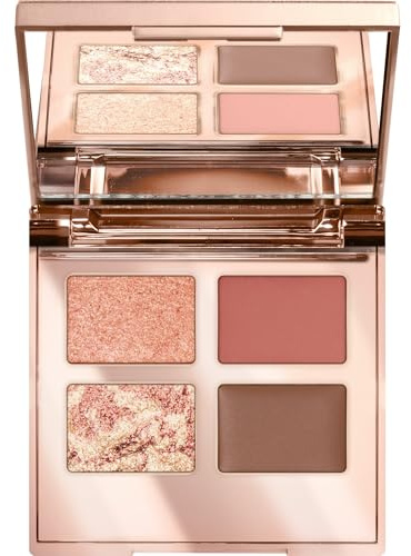 Catrice ESPRESSO YOURSELF Eyeshadow Quattro, Lidschatten, Nr. C01, Braun, 4 Braun-Töne, glänzend, intensiv, vegan, ohne Mikroplastikpartikel, Nanopartikel frei, ohne Parfüm, 1er Pack (5.6g)