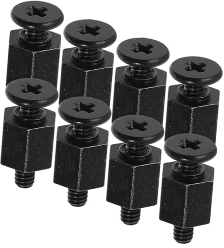 TOYZFRIENDY 8 piezas Tornillos para Montaje de Placa Base SSD Metal Resistente y Acabado Elegante Compatibles con Reparación de Computadoras y Montaje Seguro
