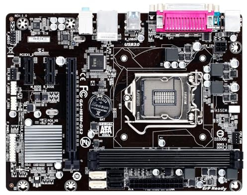 Placa Madre Fit For Gigabyte GA-H81M-DS2 for Intel H81 DDR3 USB3.0 16 GB LGA 1150 H81M DS2, Placa Base de Escritorio