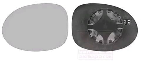 VAN WEZEL Spiegelglas, Außenspiegel 4343837