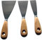TrAdE Shop Traesio Set 3PZ. RASCHIETTI Stecche SPATOLE in Ferro Manico Legno BRICOLAGE FERRAMENTA