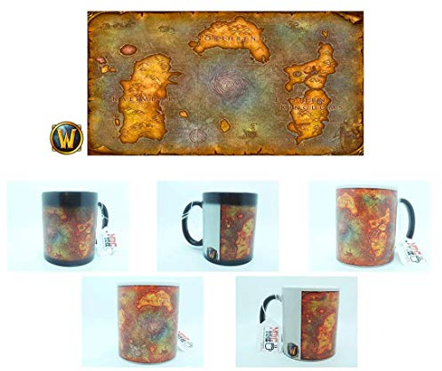 Mugtime (TM - World of Warcraft Color Changing Magic Heat Sensitive Coffee Mug Video Game - Cup - Ceramic 320ml - Heat Sensitive Coffee Tea Mug Cup