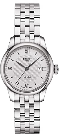 TISSOT Damen Analog Automatik Uhr mit Edelstahl Armband T0062071103800