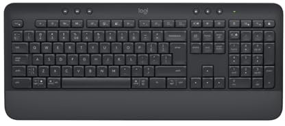 Logitech Signature K650 • Tamaño Completo (100%) • Bluetooth • Conmutador Clave de Membrana • QWERTZ • Grafito (920-010947)
