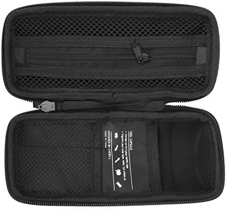 Zwindy Borsa per Borraccia, Borsa per Attrezzi da Bici Robusta e Durevole, Leggera e Resistente, per Gli Amanti del Ciclismo di(Small Carbon Black)