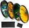58mm Close-up Filter Set (+1,+2,+4,+10)，Professional Macro Filter for Canon, Nikon, Sony, Fuji, Olympus Camera Lens