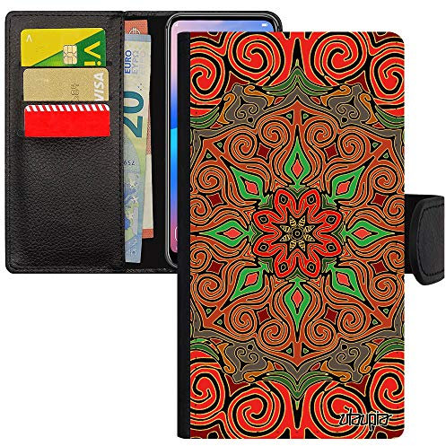 utaupia Coque pour iPhone 12 Mini Mandala tibetain Pas Cher Femme Graphique Portable Smartphone Noir Rouge Nepal Indien Telephone Symbole