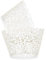 LEMESO 100 PCS Cupcake Wrappers Cupcake Papier Verpackung Kuchen Pappbecher für Weihnachten Hochzeit Geburtstag feiern Baby Shower Deko (Weiß)