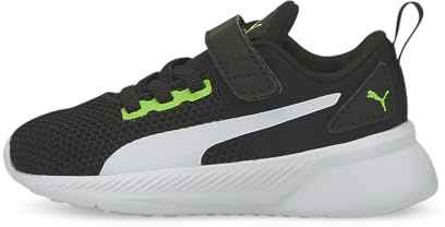 PUMA Unisex Kinder Flyer Runner V Inf Turnschuhe, Green Flash Puma White Puma Black, 20 EU