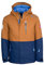 Trollkids Kids Hallingdal Jacket 140, Bronze/Blue