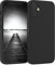 EAZY CASE - Silikonhülle für iPhone 12 Mini Hülle Silikon Case Schwarz stoßfeste Handyhülle iPhone 12 Mini Schutzhülle mit Kameraschutz Dünn Premium Schutz Cover TPU Phone Bumper in Schwarz Matt
