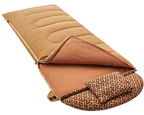 KingCamp Schlafsack Winter 4 Jahreszeiten Abziehbar aus Flanell Schlafsack Camping 3 bis -1 Extreme -18℃ 3 in 1 Kompakt Professionell Warm für Wanderung Trekking Camping 230×90cm