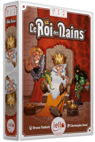 IELLO The King of Dwarfs FR New Edition, Schwarz