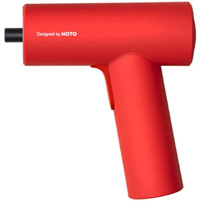 Xiaomi Cacciavite Elettrico Senza Fili 5 N.m, 3.6 V, 2000 mAh, LED, Borsa, 10 Accessori (Rosso)