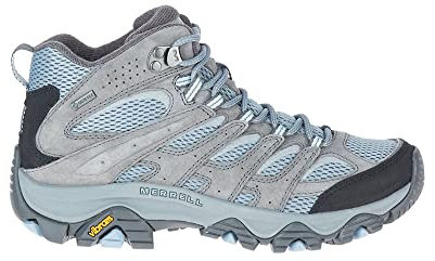 Merrell Women's Moab 3 Mid GTX Boat Shoe, Altitude Blue, 5 UK