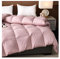 ASDFGHT Quilt Winter Warm Hema 100% Hautfreundlicher Baumwollstoff Mit 95% Weißer Gänsedaunenfüllung für Wärme und Komfort (Color : C, Size : 200x230cm(6.5x7.5ft)(3kg))