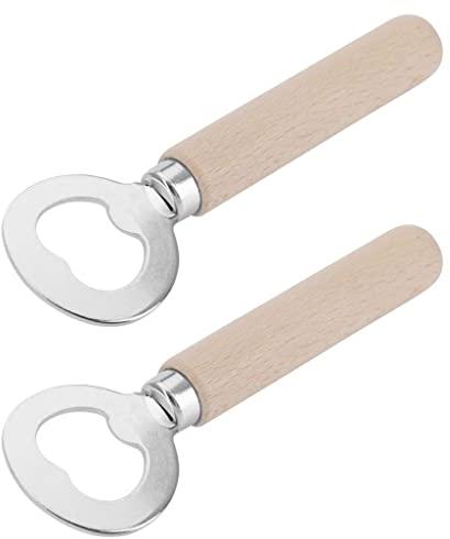 Westmark 2 Décapsuleur 14,1 cm Bois/Acier Woody Marron Clair/Argent 100822E3