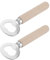Westmark 2 apriscatole per tappi a corona, lunghezza 14,1 cm, legno/acciaio, Woody, marrone chiaro/argento, 100822E3