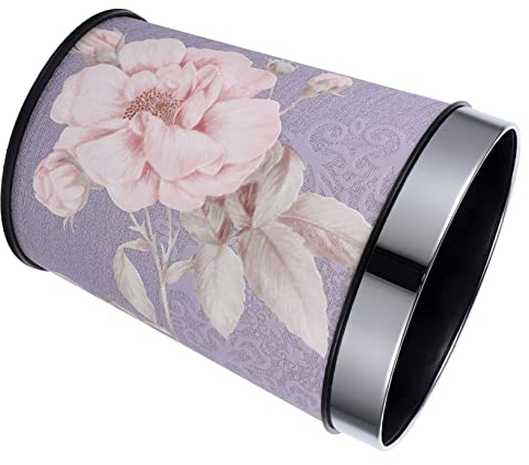 Didiseaon Cubos De Basura De Oficina Retro Sin Tapa Papelera De Inoxidable Organizador De Residuos Para Cocina y Hogar Recipiente De Basura Práctico y Compacto