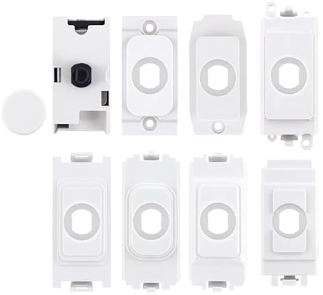 Selectric GRID360 Grid Dimmer Universal Kit with LED Dimmer 5W-120W – White s for Selectric, Crabtree, Click, Deta, Schneider, MK & BG